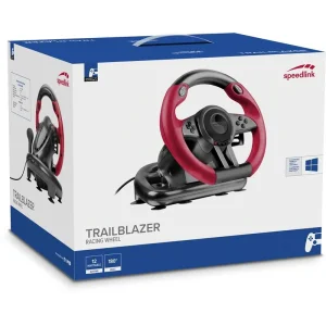 Кермо Speed-Link Trailblazer Racing Wheel (SL-450500-BK) Black/Red USB UA