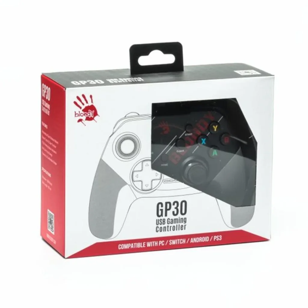 Геймпад A4Tech Bloody GP30 Sports Red, GP30 (Sports Red) UA