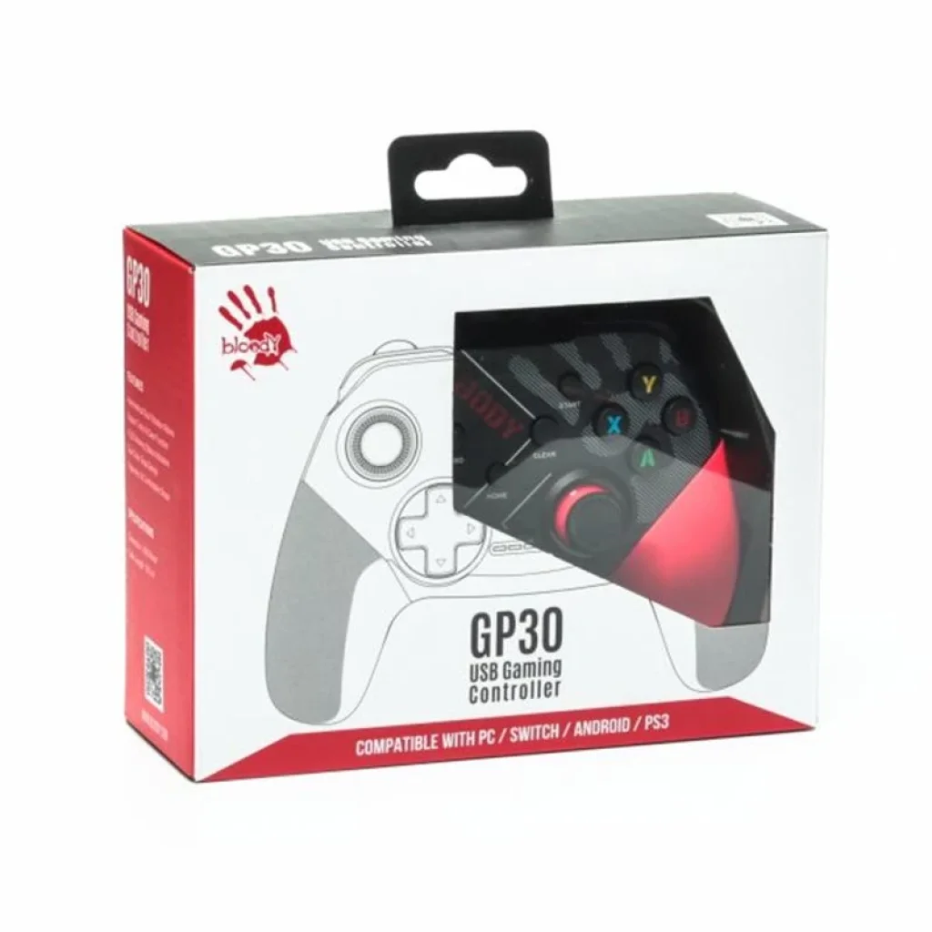 Геймпад A4Tech Bloody GP30 Sports Blue, GP30 (Sports Blue) UA