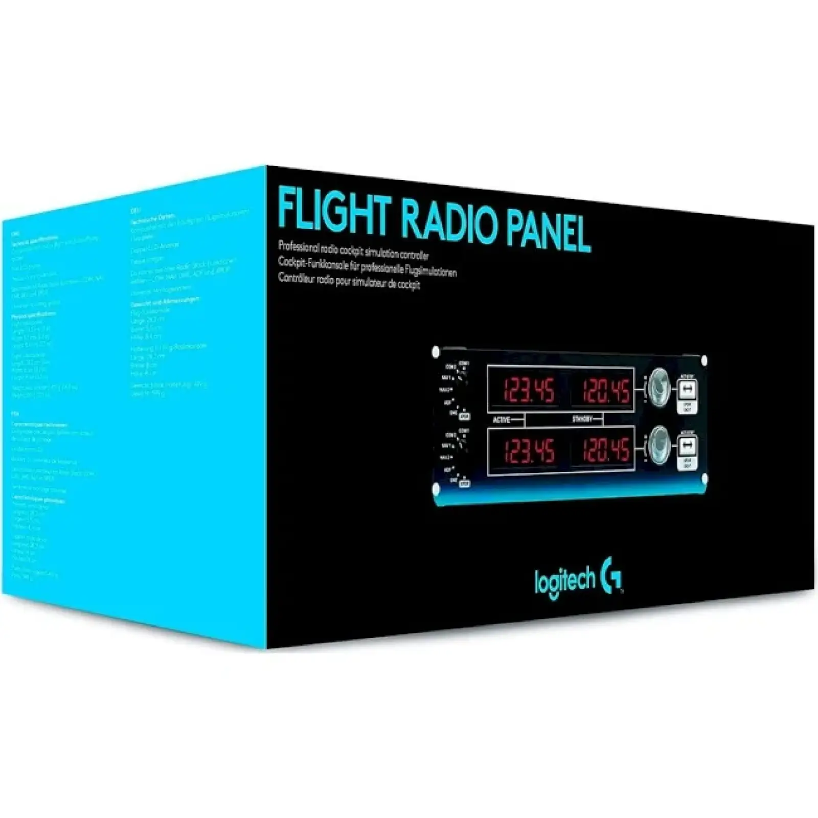 Панель радиоприборов Logitech Flight Radio Panel (945-000011) UA