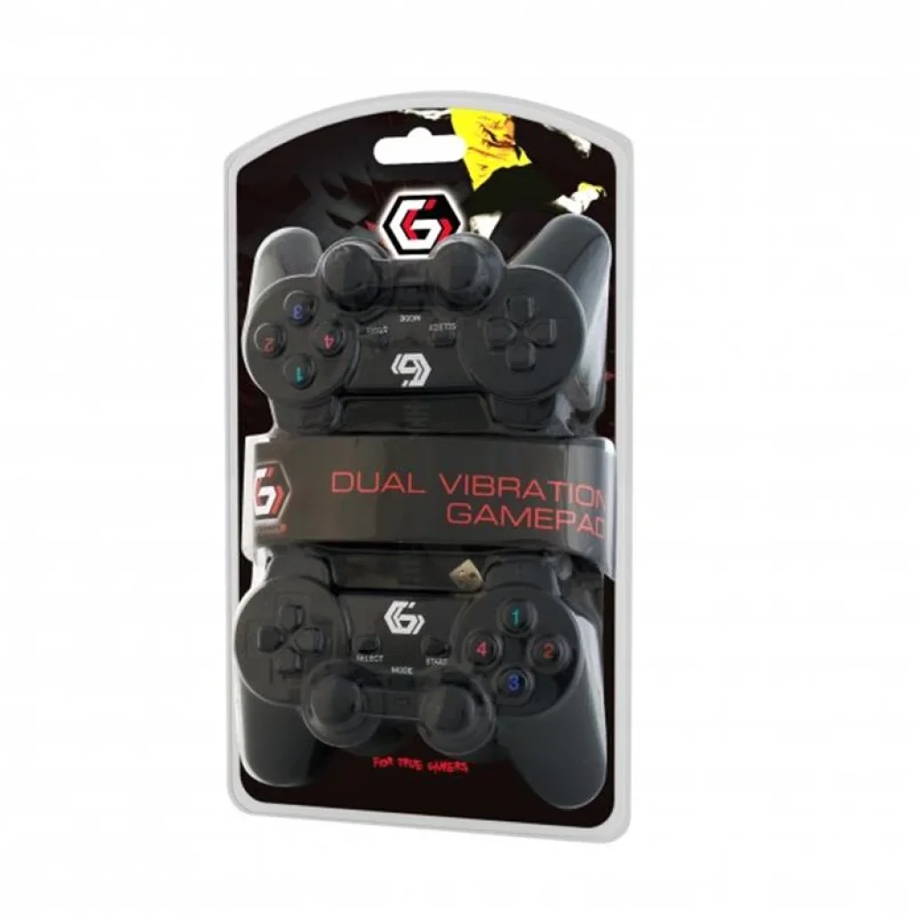 Геймпад Gembird JPD-UDV2-01 Black USB UA