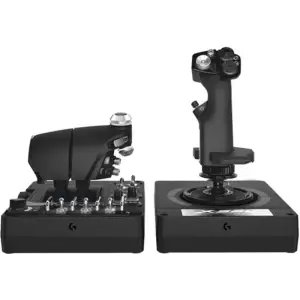 Джойстик Logitech X56 H.O.T.A.S. RGB Throttle and Stick Simulation Controller USB (945-000059) UA