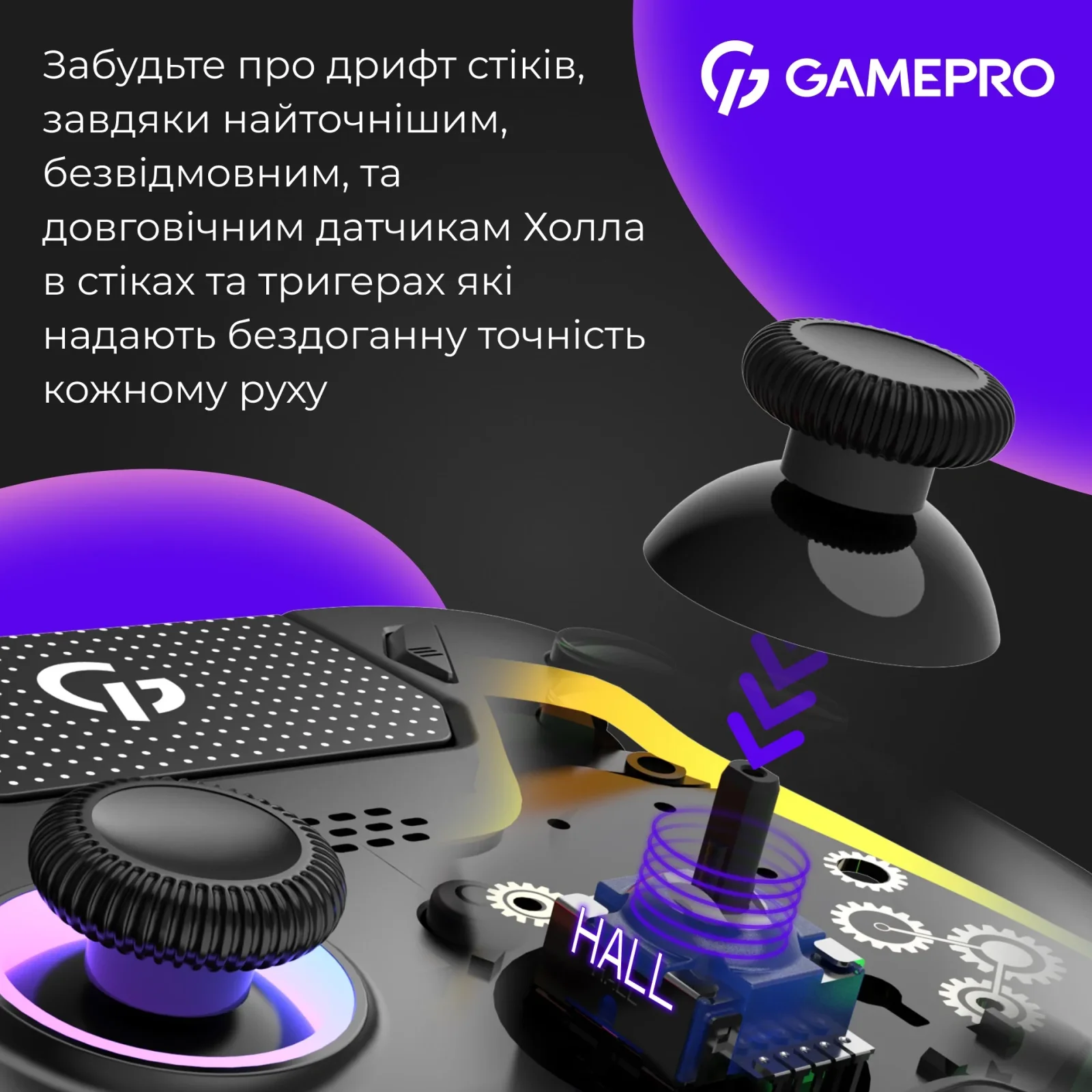 Геймпад GamePro GPS13B Black UA