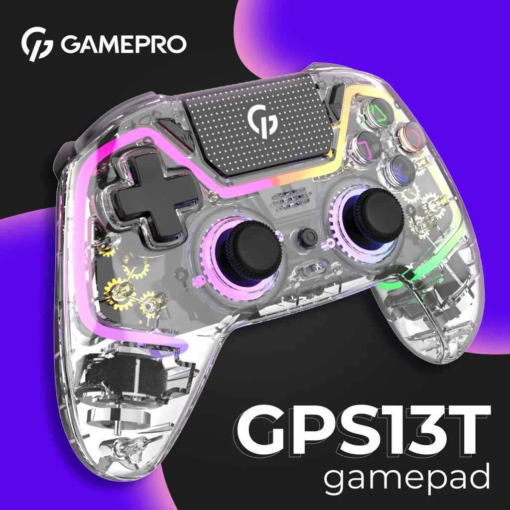 Геймпад GamePro GPS13T Transparent UA