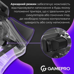 Геймпад GamePro GPS13T Transparent UA