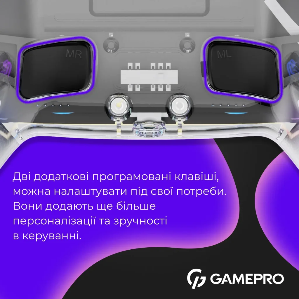 Геймпад GamePro GPS13T Transparent UA