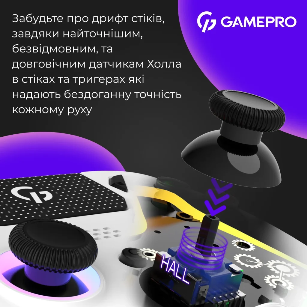 Геймпад GamePro GPS13W White UA