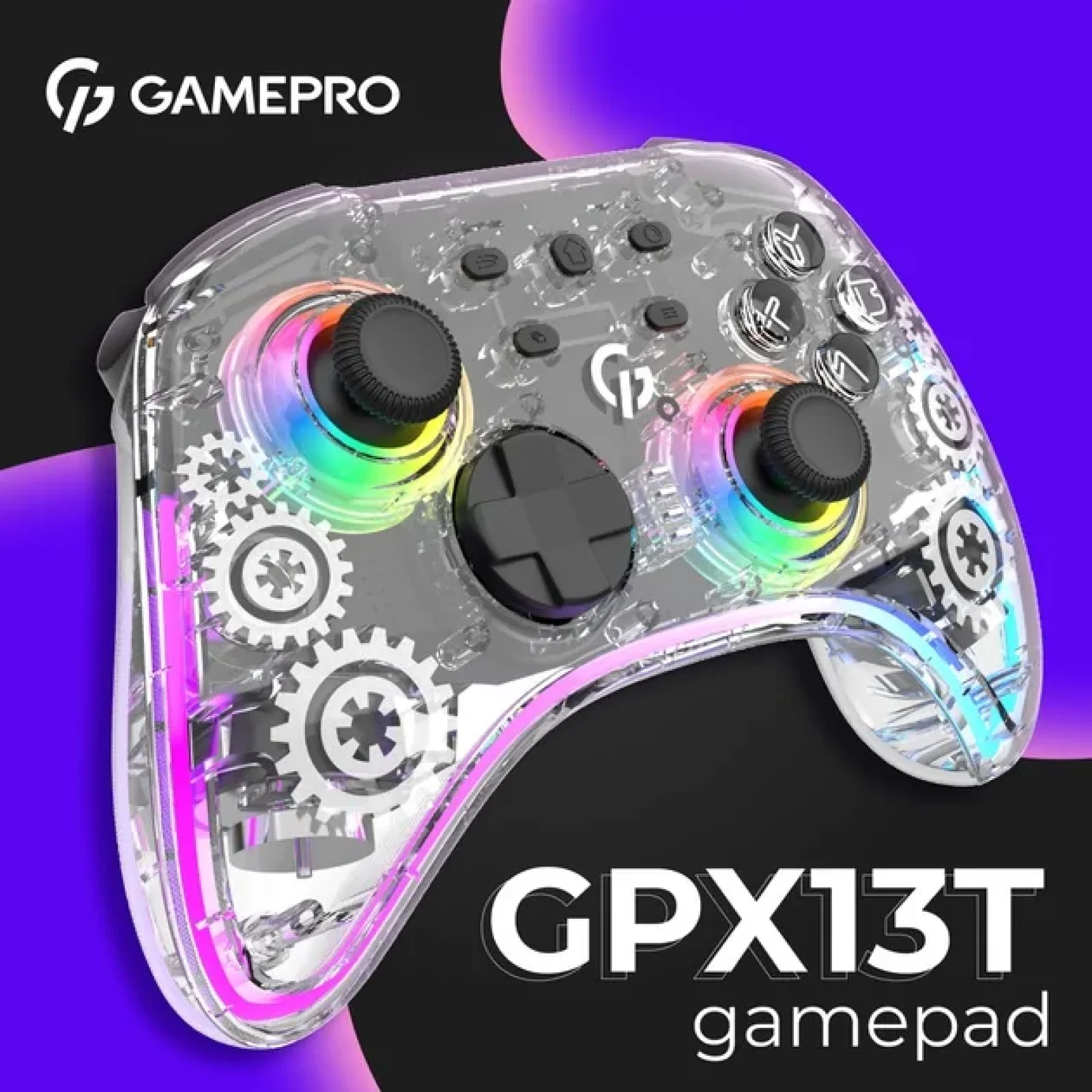 Геймпад GamePro GPX13T Transparent UA