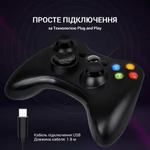 Геймпад GamePro MG310B Black UA