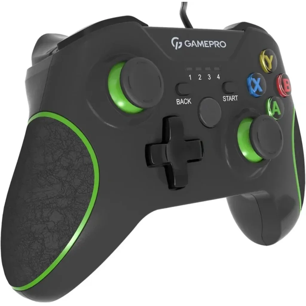 Геймпад GamePro MG450B Black/Green UA
