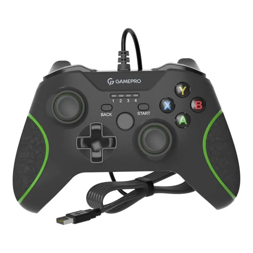Геймпад GamePro MG450B Black/Green UA