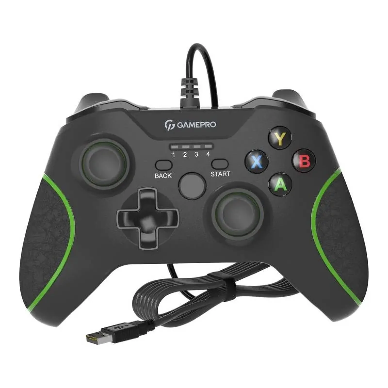 Геймпад GamePro MG450B Black/Green UA