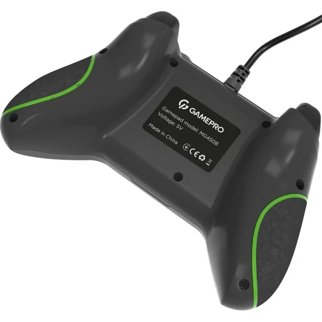 Геймпад GamePro MG450B Black/Green UA