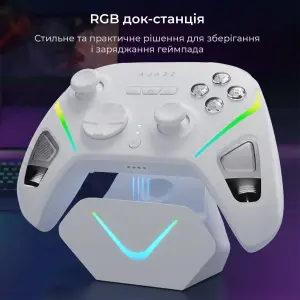 Геймпад Ajazz GP100S RGB White UA