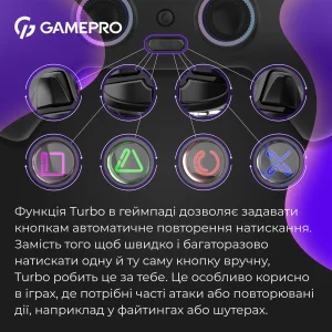 Геймпад GamePro GPS20B Black UA