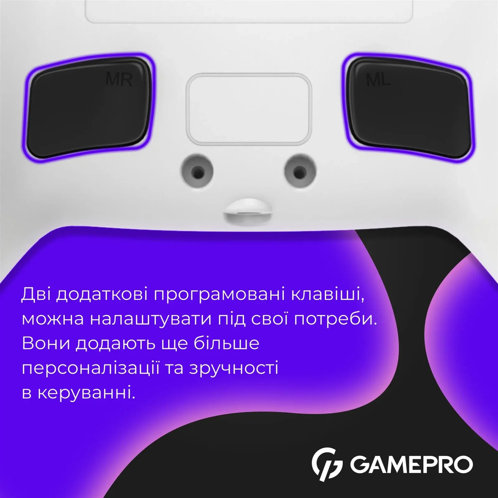 Геймпад GamePro GPS20W White UA
