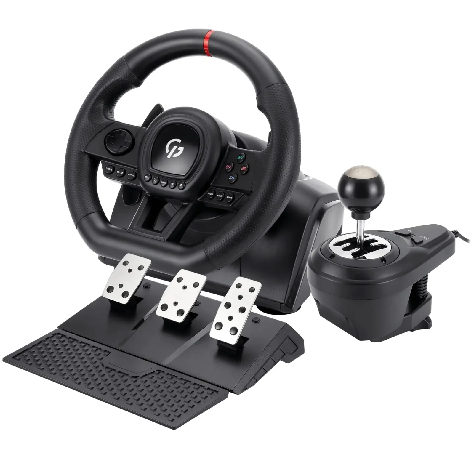 Руль GamePro RW038PM с педалями и коробкой передач UA