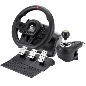 Руль GamePro RW038PM с педалями и коробкой передач UA