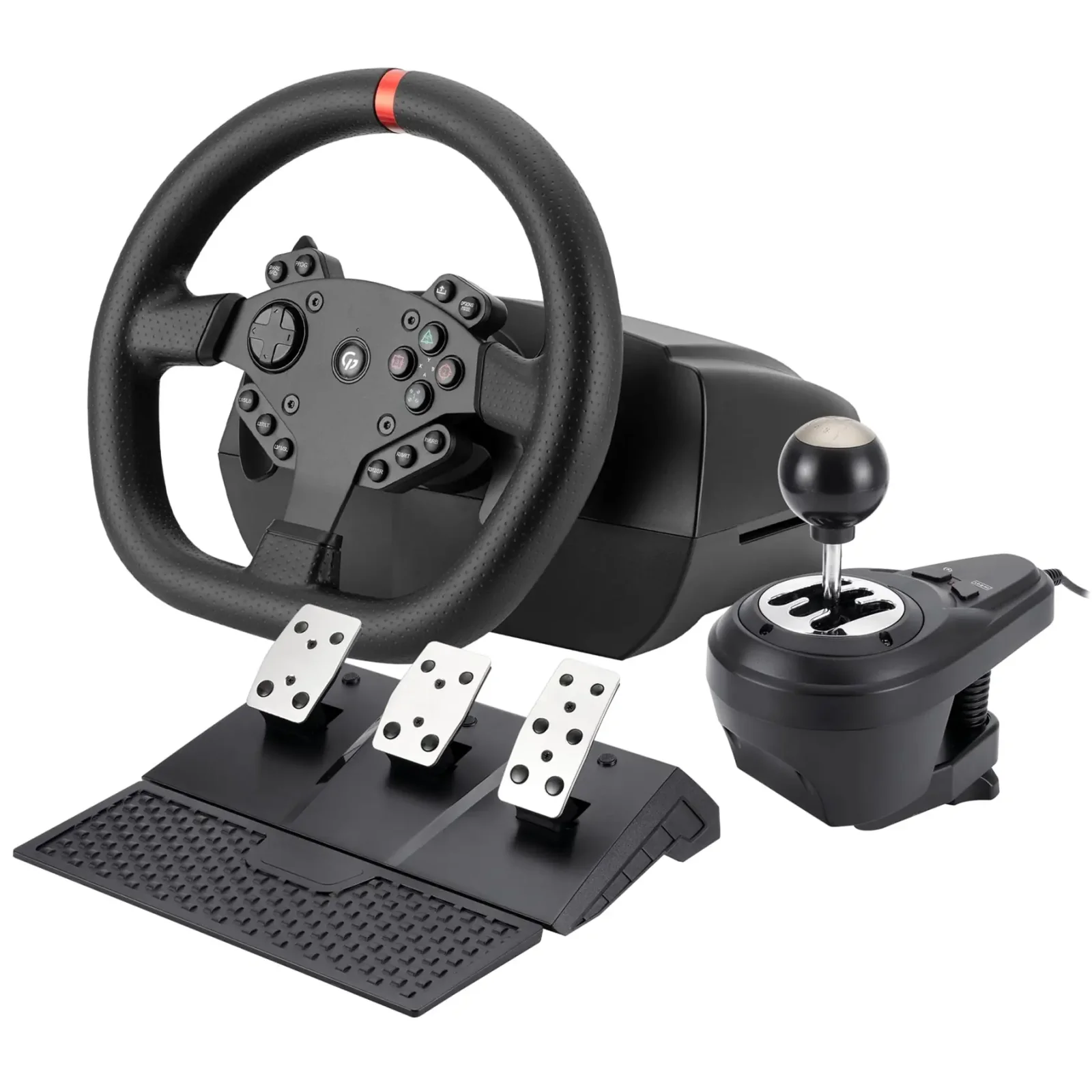 Руль GamePro RW070PM с педалями и коробкой передач UA