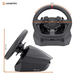 Руль GamePro RW575PM с педалями и коробкой передач UA