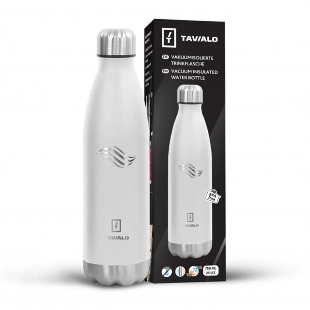 Термобутылка Tavialo 750 мл белая (191750102) UA