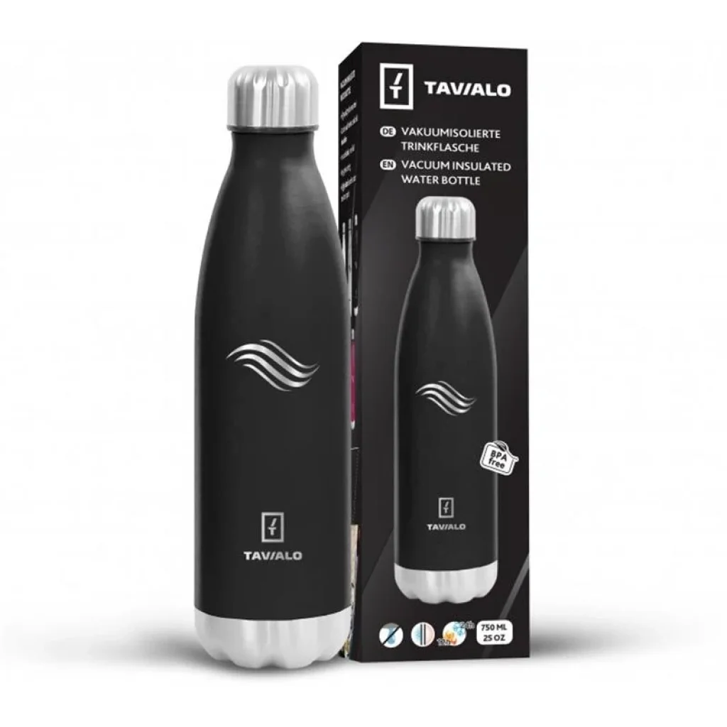 Термобутылка Tavialo 750 мл черная (191750101) UA