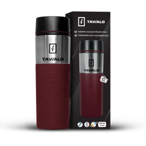 Термокухоль Tavialo 420мл Red (190420103) UA