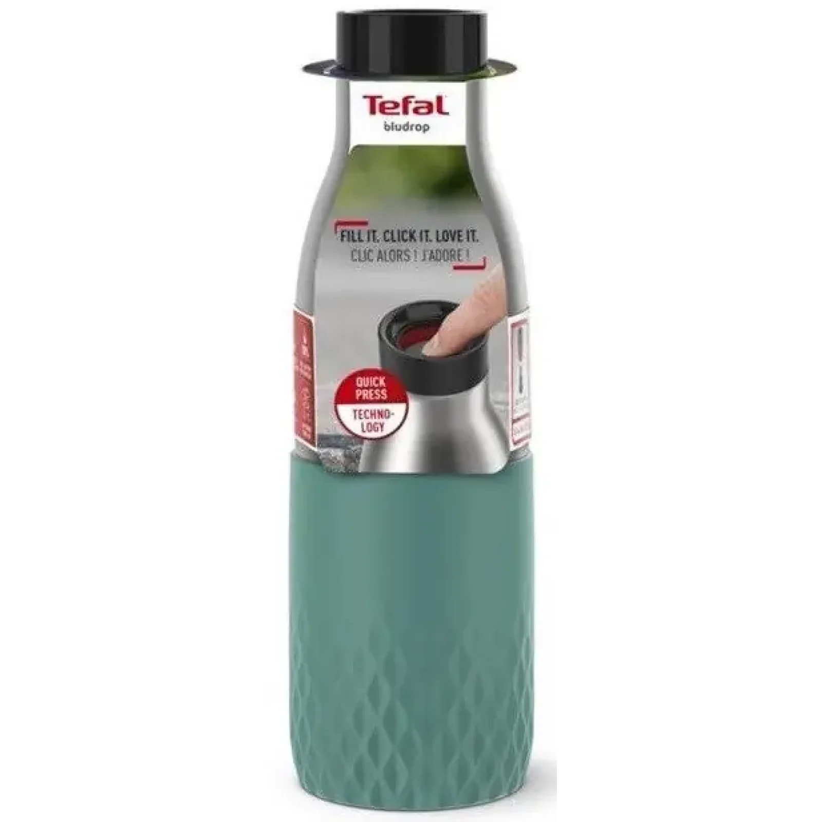 Термобутылка Tefal Bludrop Green 500 мл (N3110610) UA