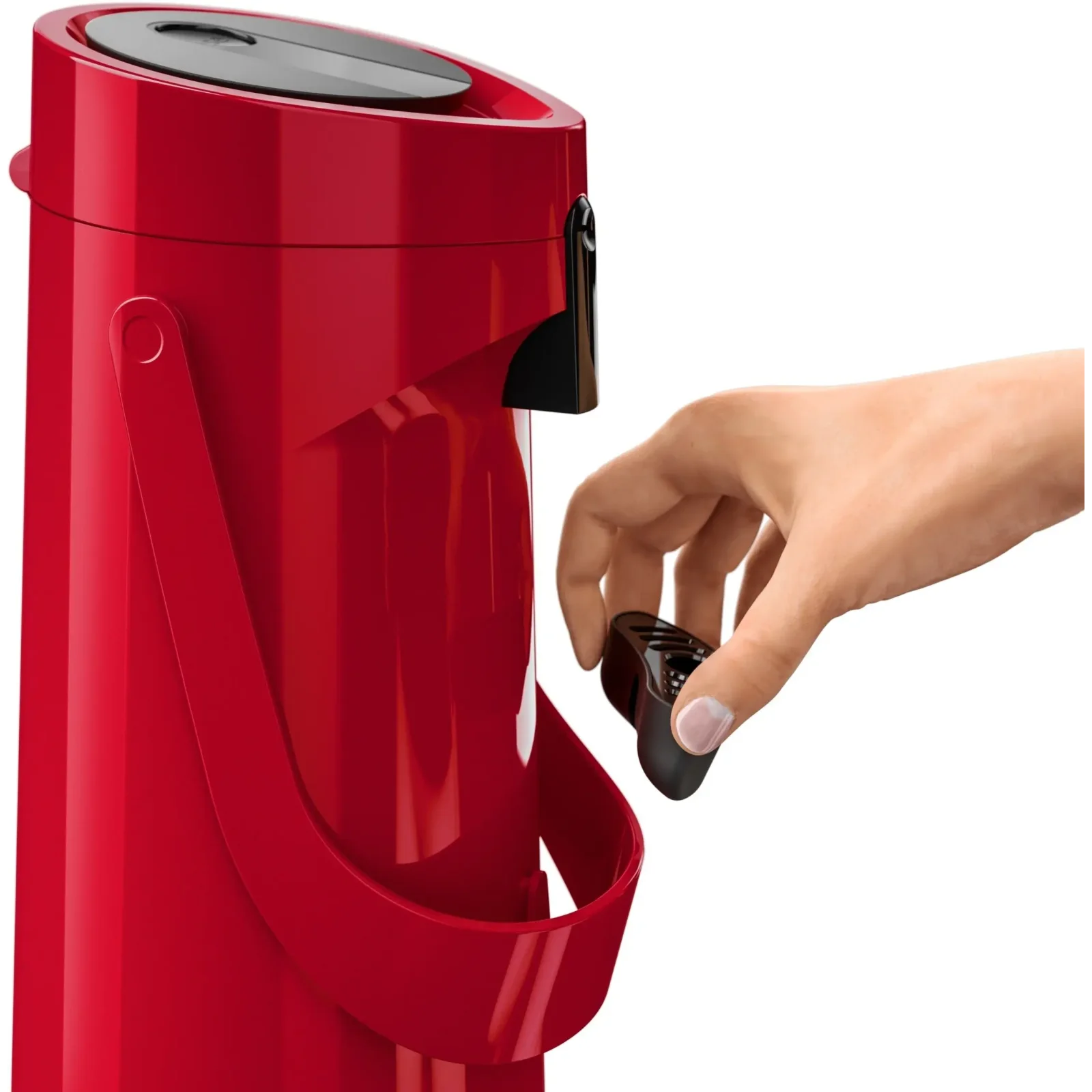 Термос Tefal Ponza Pump 1.9 л Red (K3140314) UA