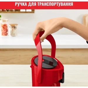 Термос Tefal Ponza Pump 1.9 л Red (K3140314) UA