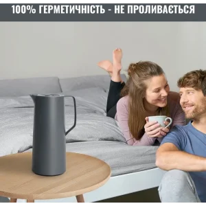 Термоглечик Tefal Motiva 1 л Anthracite (N4170110) UA