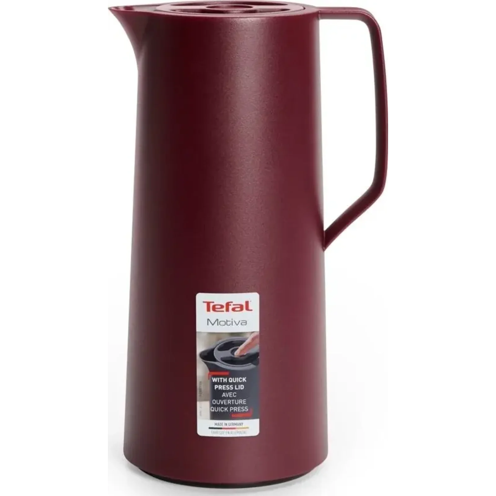 Термоглечик Tefal Motiva 1 л Burgundy (N4170210) UA
