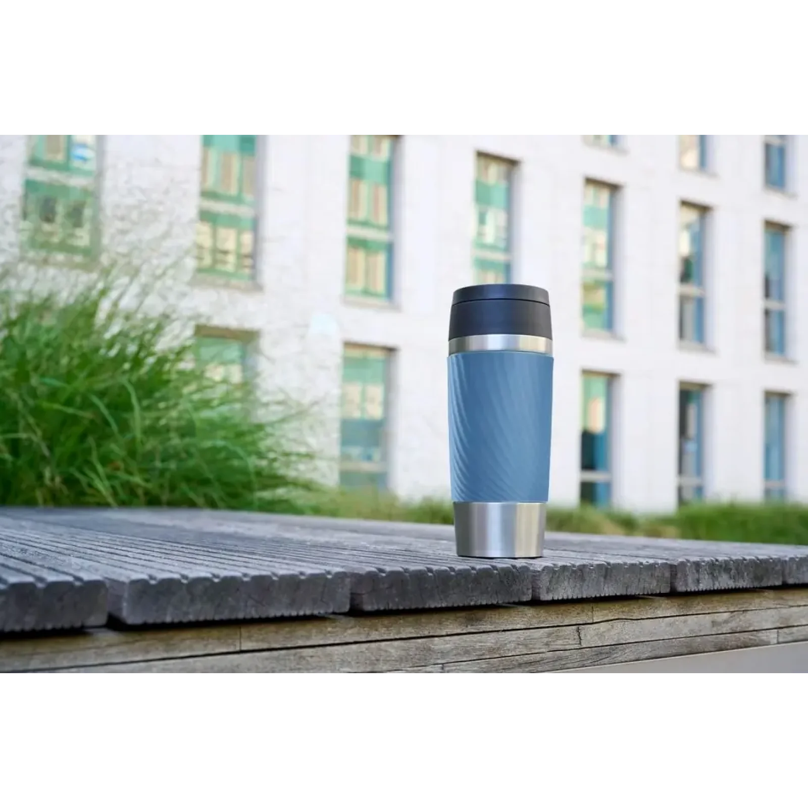 Термочашка Tefal Travel Mug Classic Twist 360 мл Blue (N2024510) UA