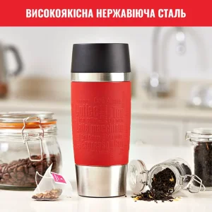 Термочашка Tefal Travel Mug Classic 360 мл Red (N2020410) UA