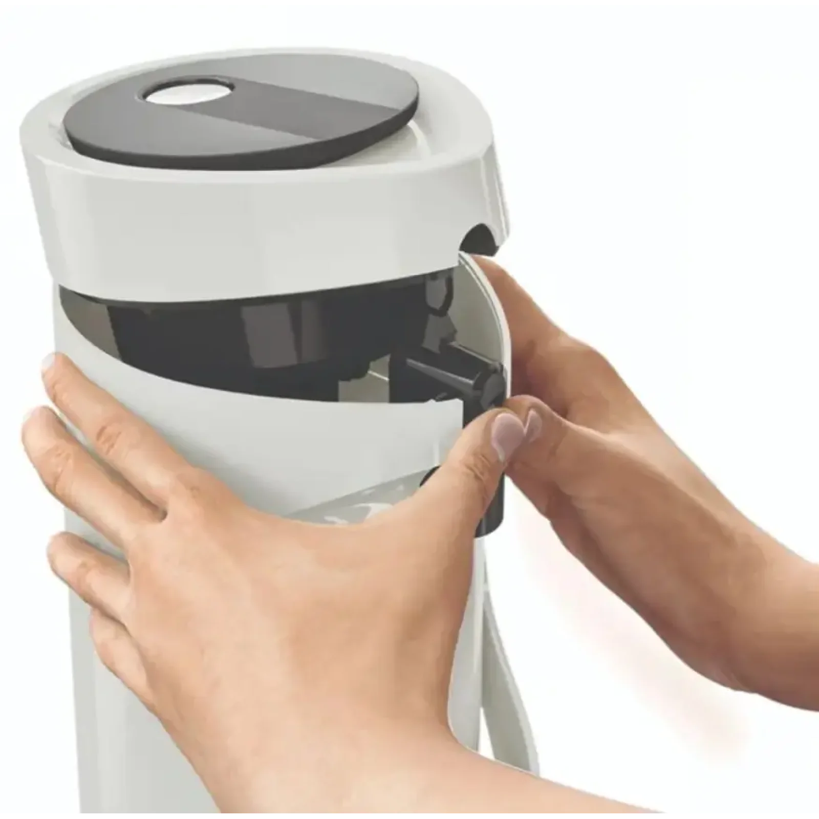 Термос Tefal Ponza Pump 1.9 л White (K3140214) UA