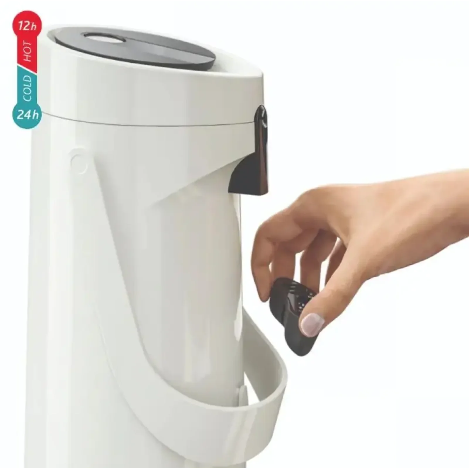Термос Tefal Ponza Pump 1.9 л White (K3140214) UA