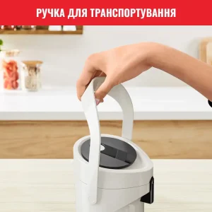 Термос Tefal Ponza Pump 1.9 л White (K3140214) UA