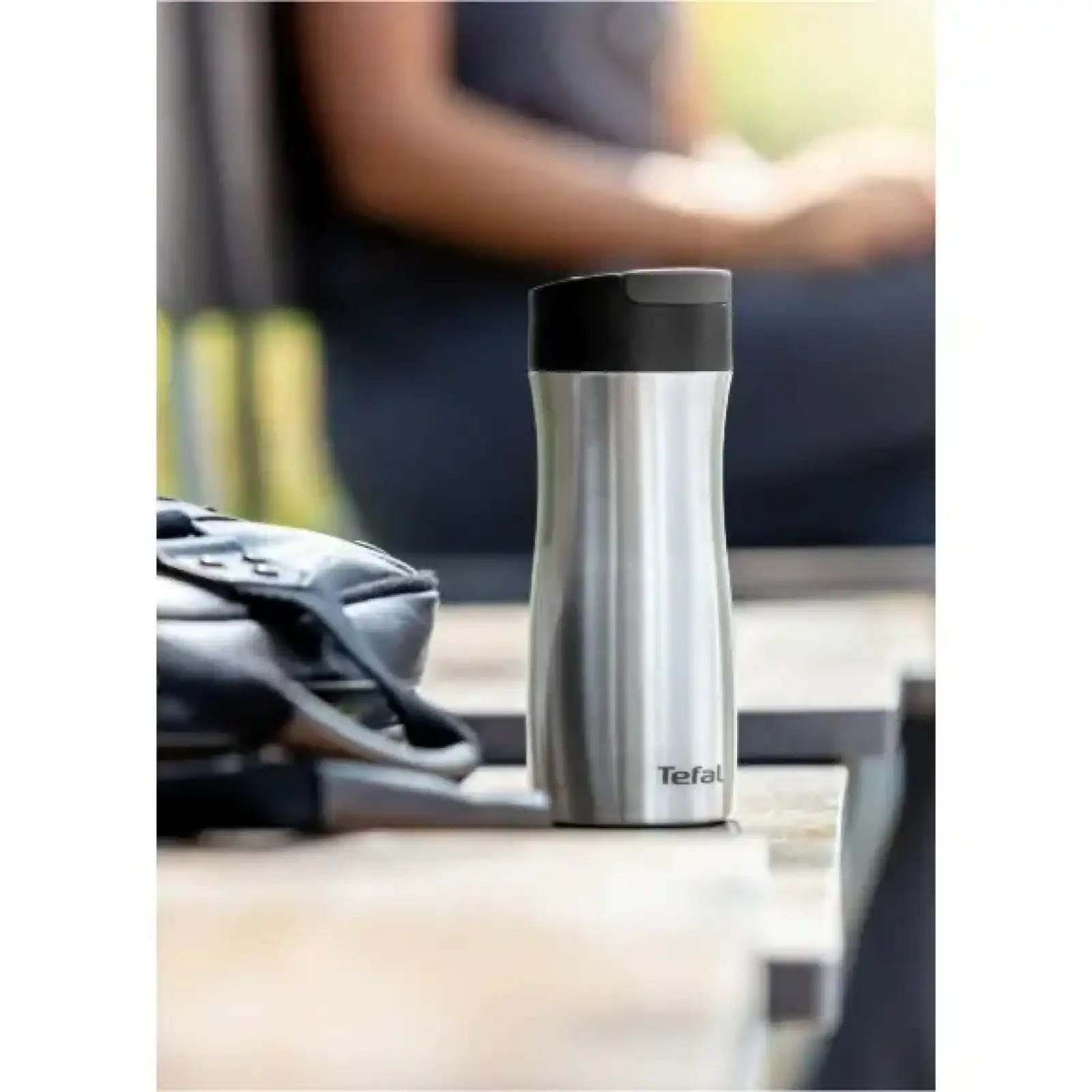 Термочашка Tefal Coffee to go 300 мл Steel (K3121014) UA
