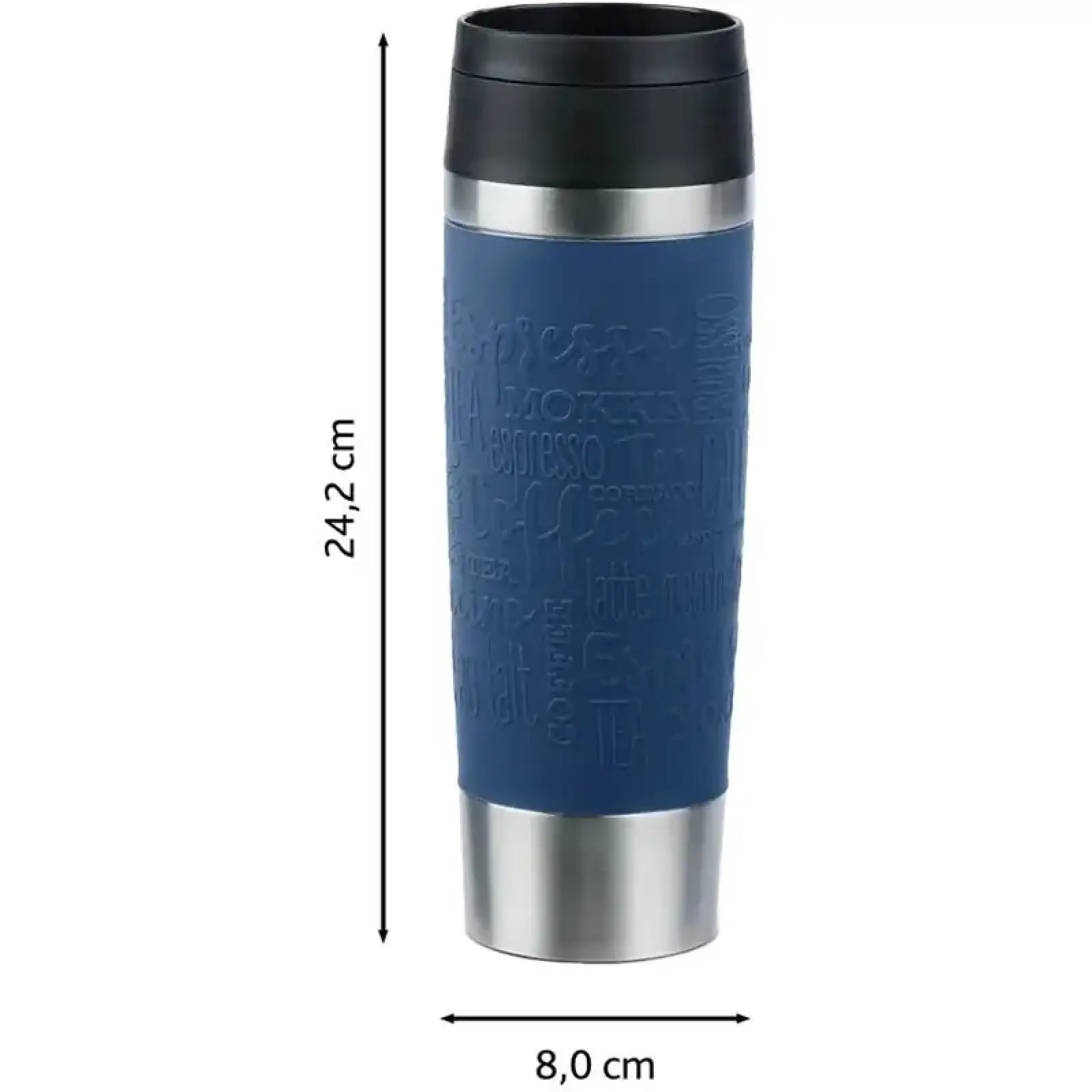 Термочашка Tefal Travel Mug Classic 500 мл Blue (N2022110) UA