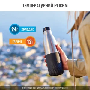 Термопляшка Tefal Bludrop soft touch 500 мл (N3110510) UA