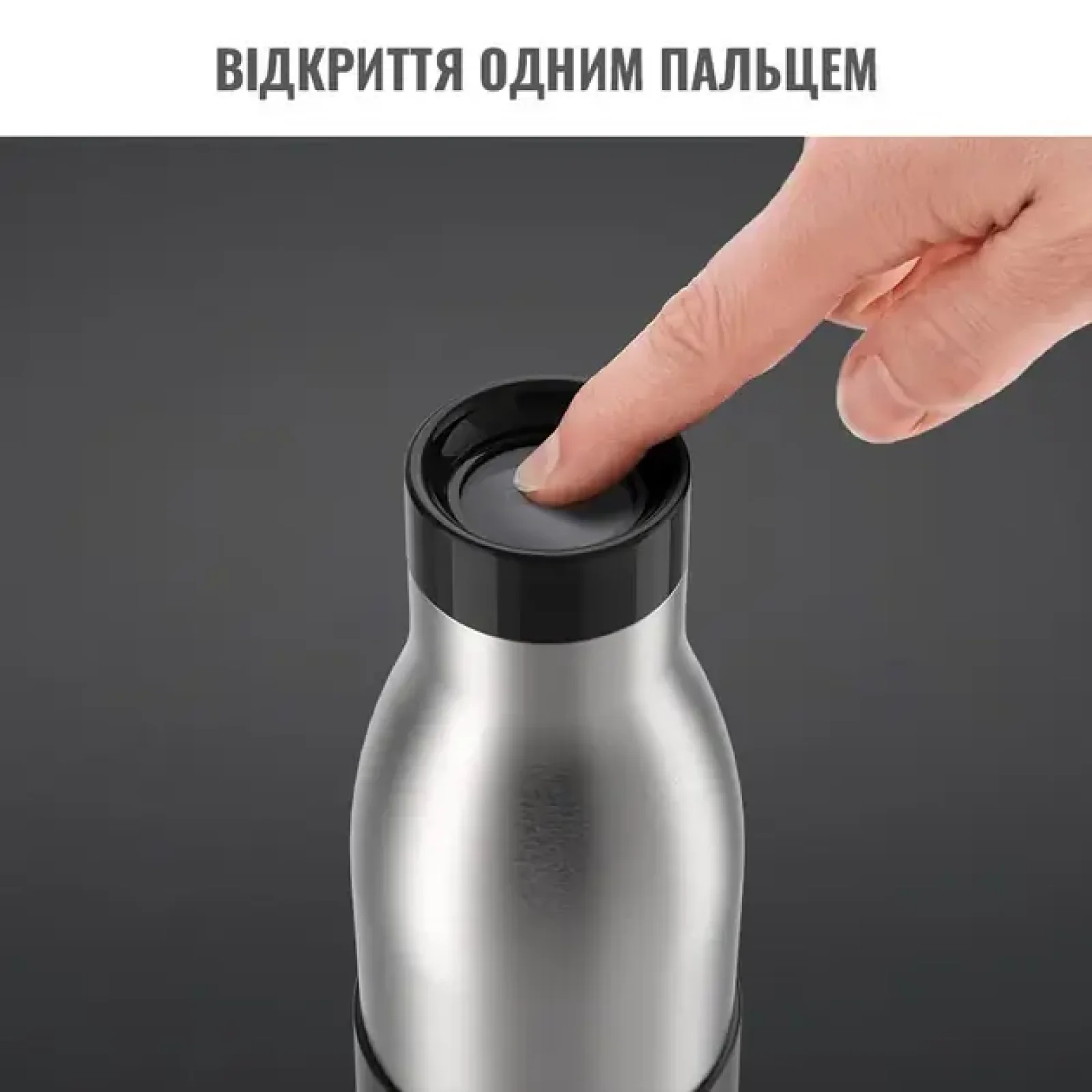 Термопляшка Tefal Bludrop soft touch 500 мл (N3110510) UA