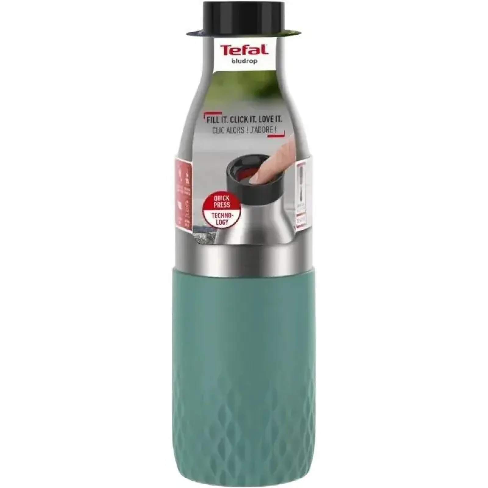Термобутылка Tefal Bludrop Green 700 мл (N3111210) UA