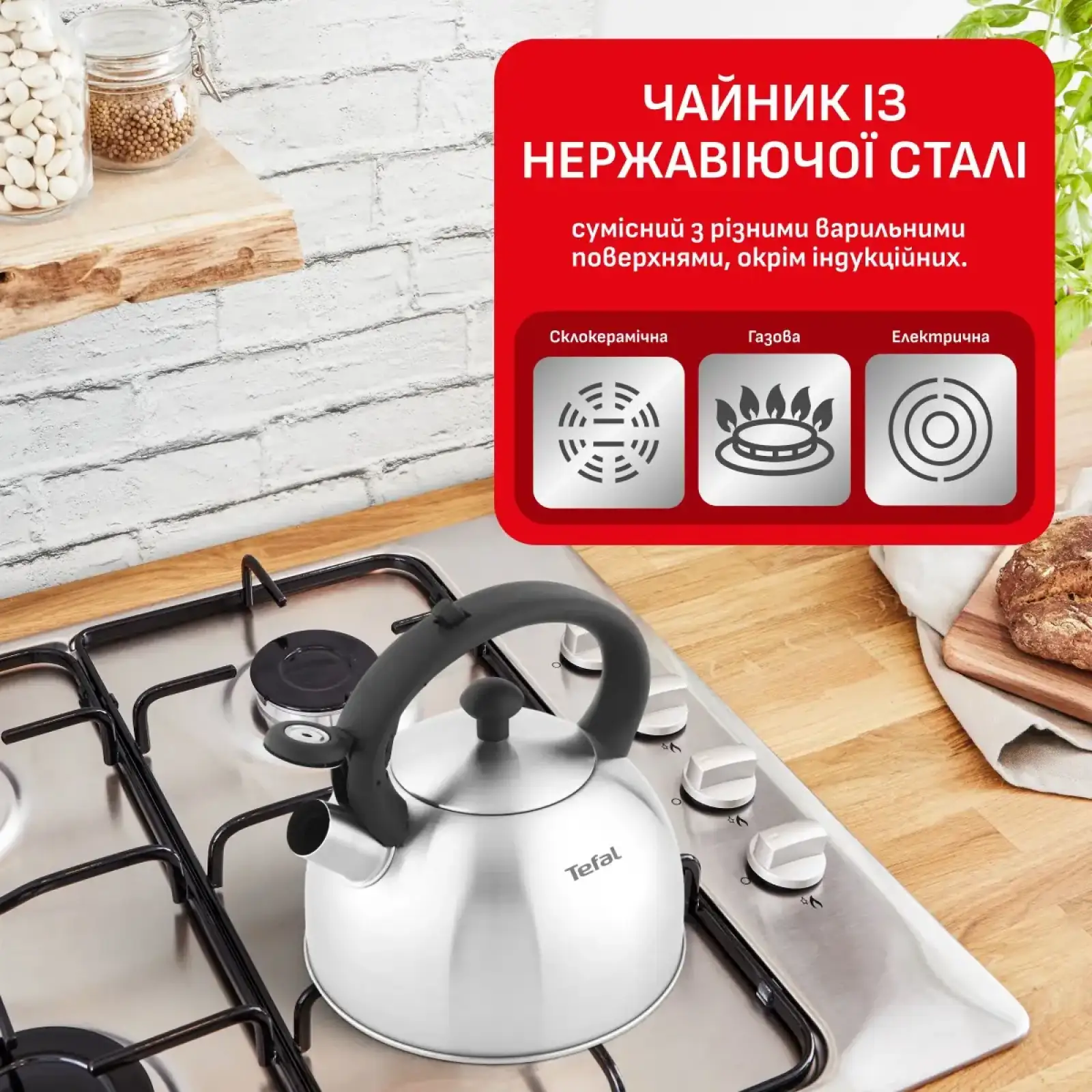 Чайник Tefal Duetto+ 2.5 л (N4210310) UA