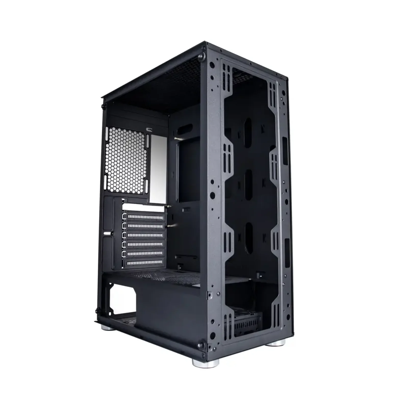 Корпус 1stPlayer X5-4F1 Black без БЖ UA