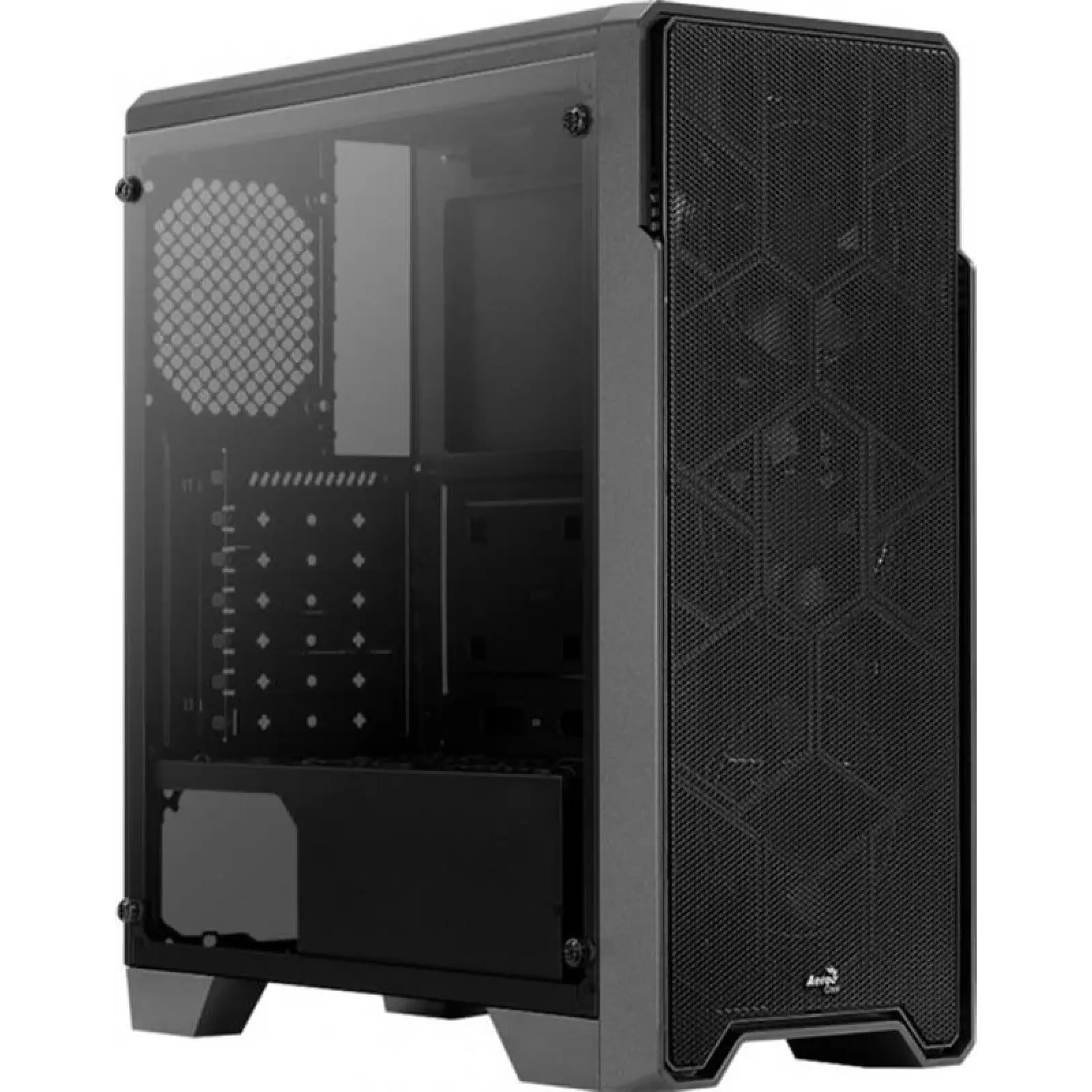 Корпус AeroCool Ore Saturn FRGB-G-BK-v1 (ACCM-PV21033.11) Black без БЖ UA