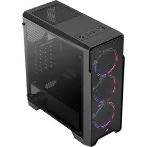 Корпус AeroCool Ore Saturn FRGB-G-BK-v1 (ACCM-PV21033.11) Black без БЖ UA