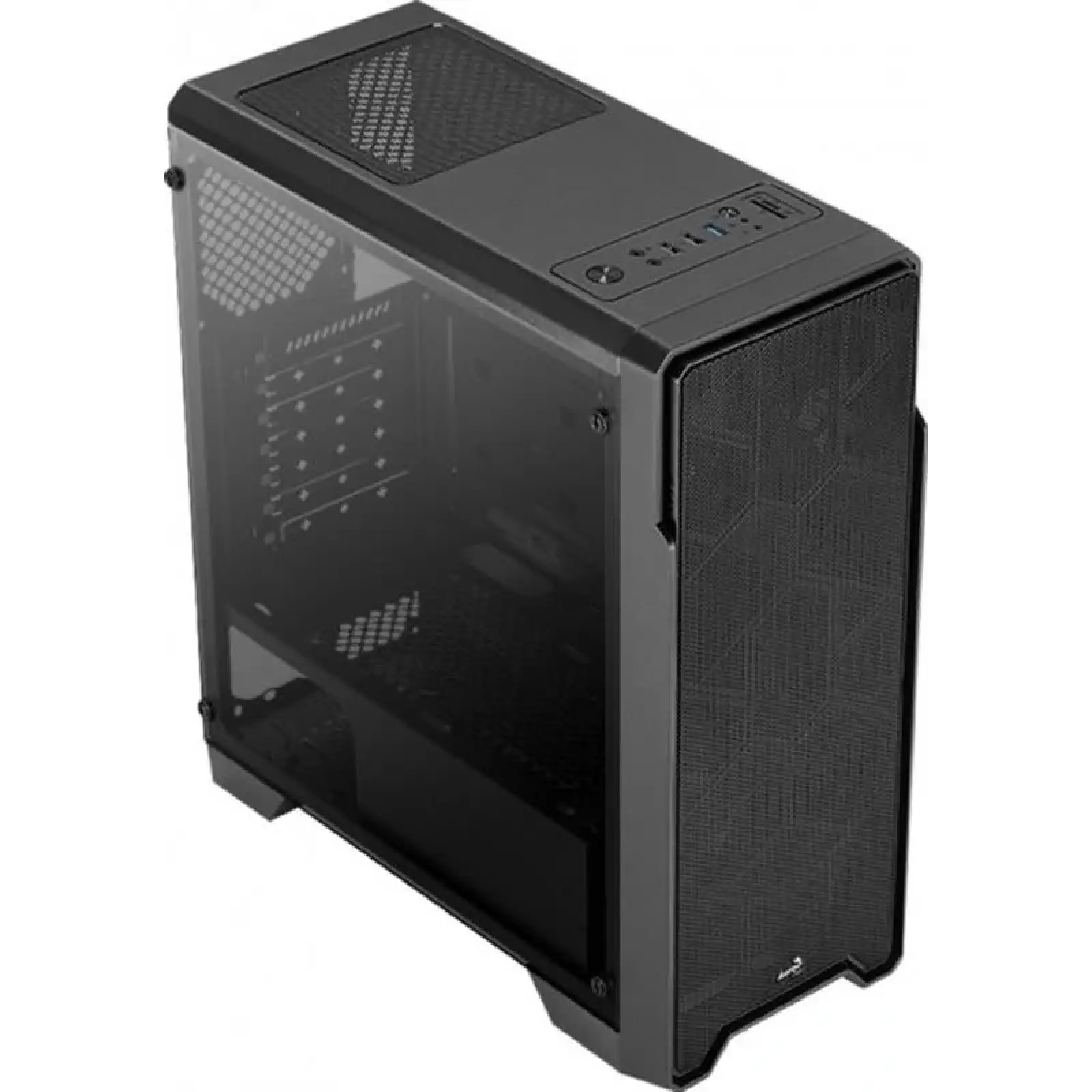 Корпус AeroCool Ore Saturn FRGB-G-BK-v1 (ACCM-PV21033.11) Black без БЖ UA