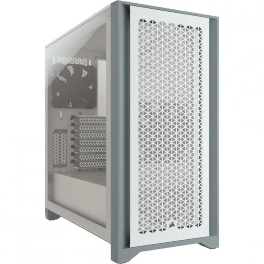 Корпус Corsair 4000D Airflow Tempered Glass White (CC-9011201-WW) без БЖ UA