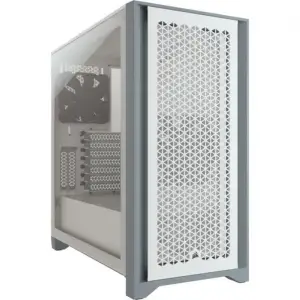 Корпус Corsair 4000D Airflow Tempered Glass White (CC-9011201-WW) без БП UA