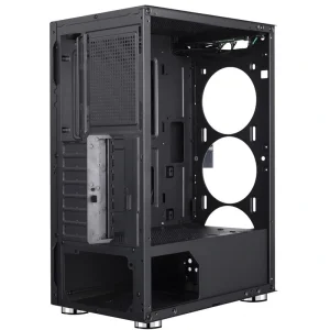 Корпус Frime Nucleus Black USB 3.0 без БЖ (Nucleus-U3-GLS-4DTRMLT16.6WP) UA